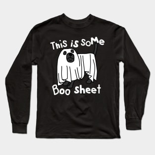 This is Some Boo Sheet Halloween Dog Long Sleeve T-Shirt